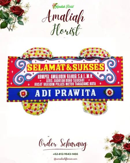 Papan Bunga Ucapan Selamat Talaga Luhur