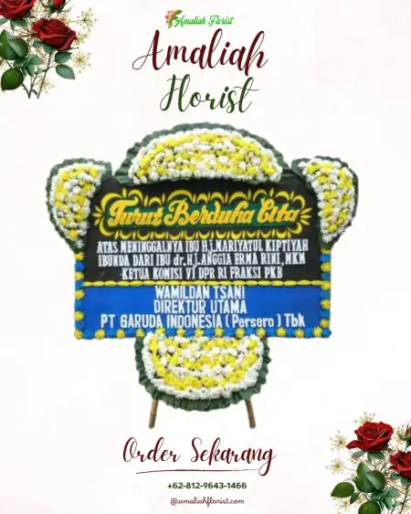 Papan Bunga Duka Talaga Luhur