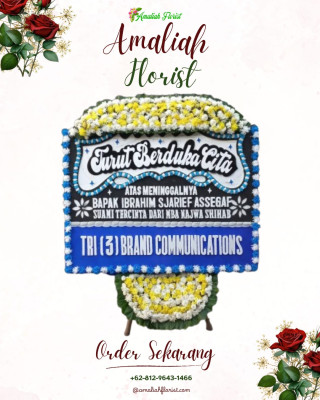 Papan Bunga Duka di Talaga Luhur